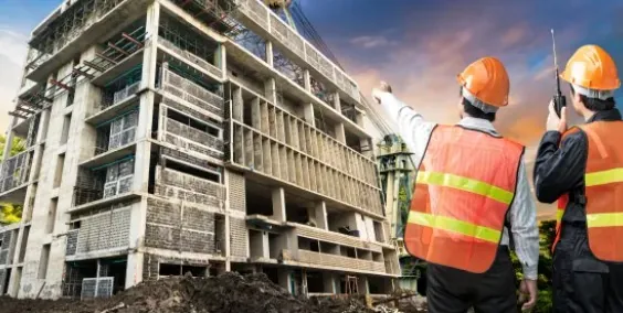 Building Inspection app in use