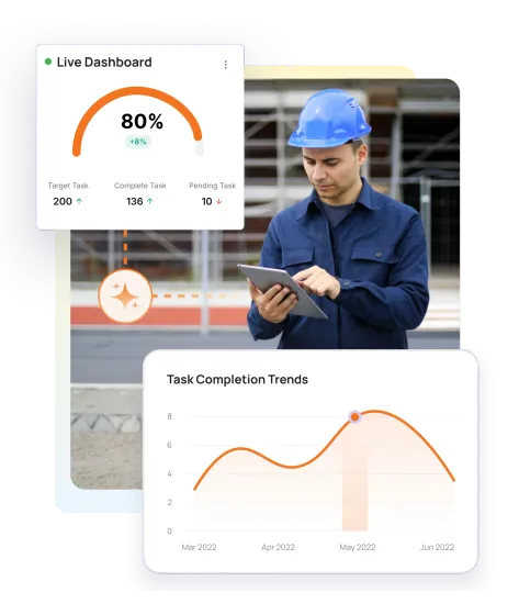 AI report generation from captured checklist data