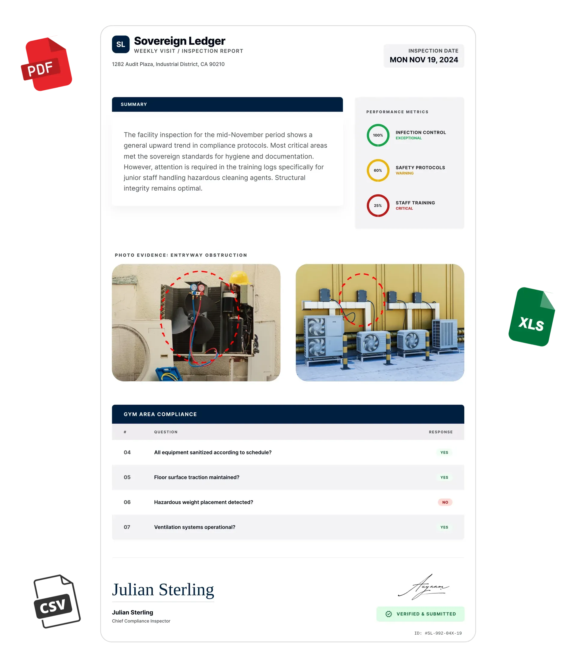 Inspectly360 workflow step: Capture and Verify