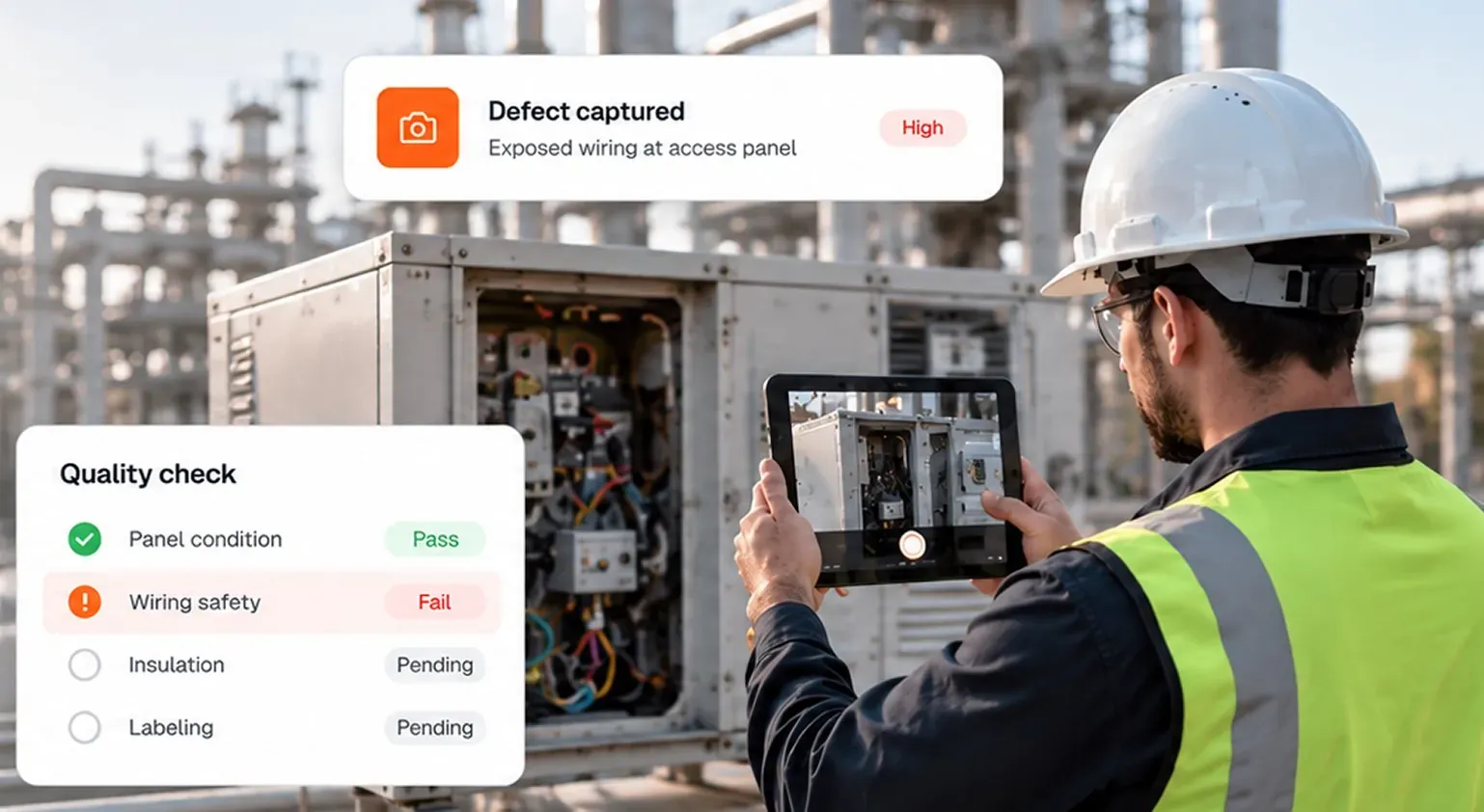 Quality control in InspectWrk