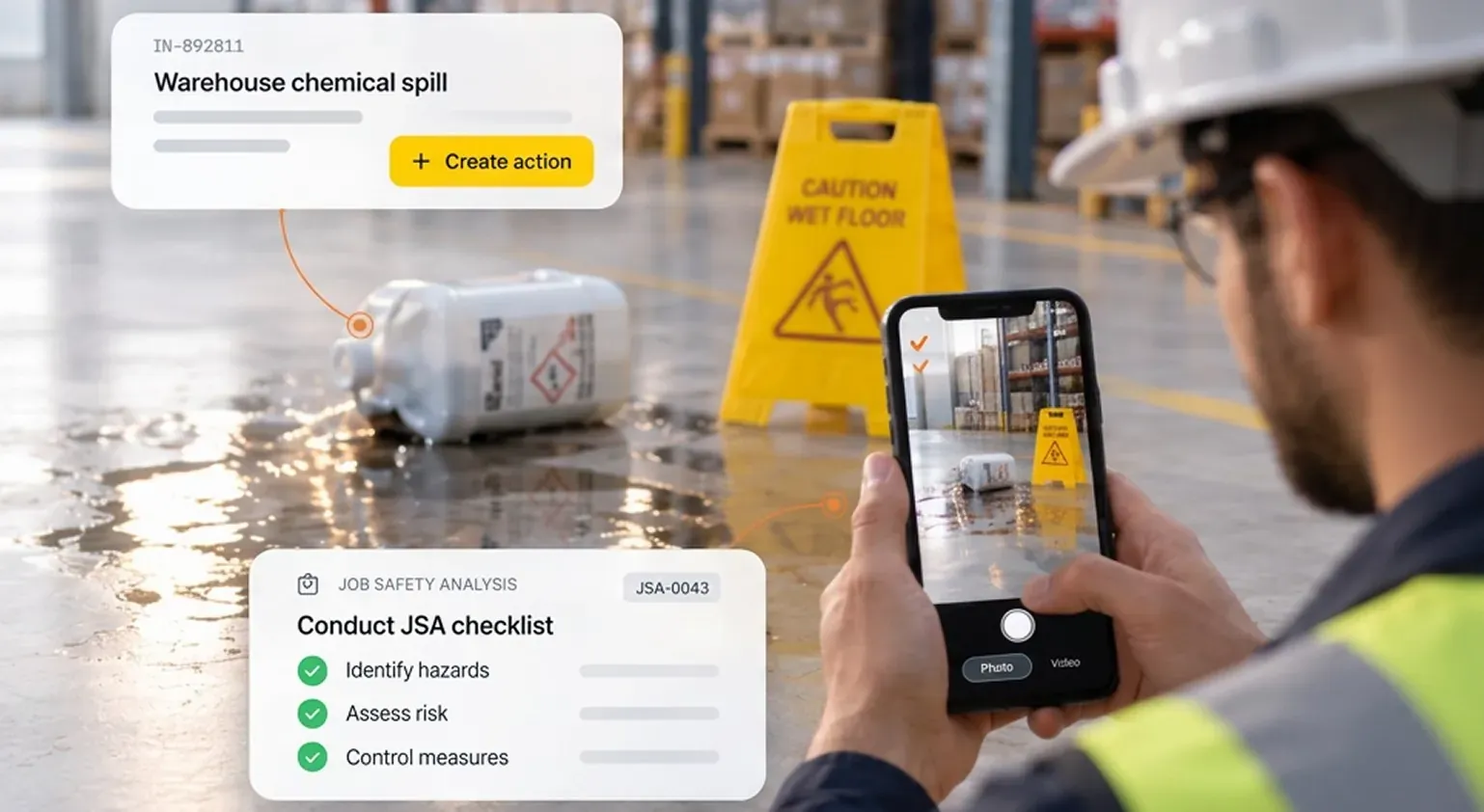 Safety inspections and management in InspectWrk